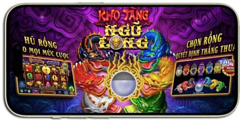 Kho tàng Ngũ Long - Tựa game nổ hũ mới lạ